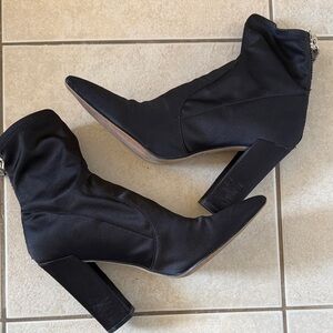 Dolce Vita Black Satin Elana Boot